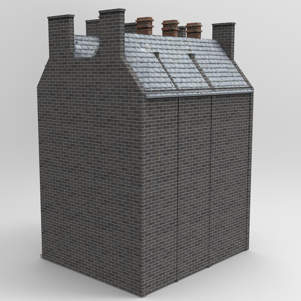 No 10 Downing Street for obj and fbx 3D model_2