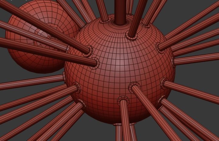 Magic Circus Sputnik Chandeliers 01 3D model_2