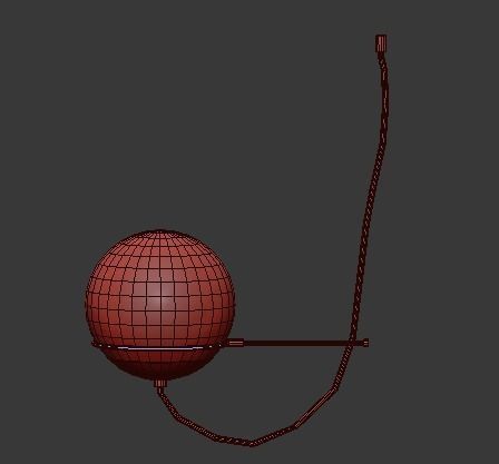 Melissa Chandelier 3D model_9