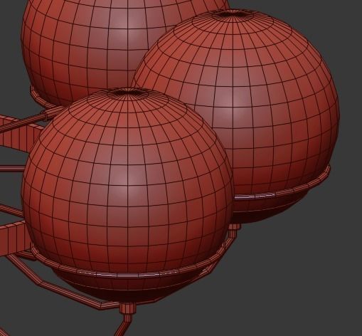 Melissa Chandelier 3D model_2