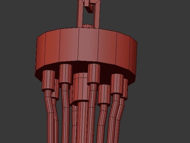 Melissa Chandelier 3D model_3