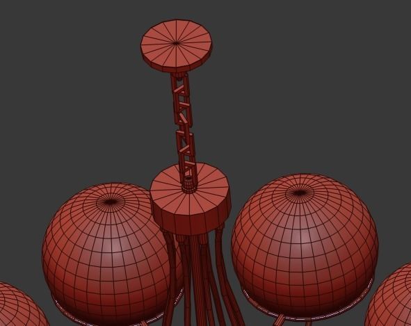 Melissa Chandelier 3D model_1