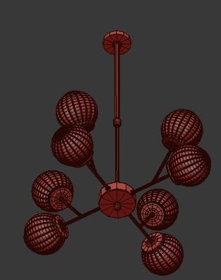 Proto Chandelier 3D model_1