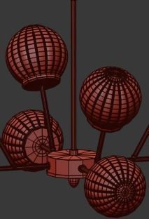 Proto Chandelier 3D model_4