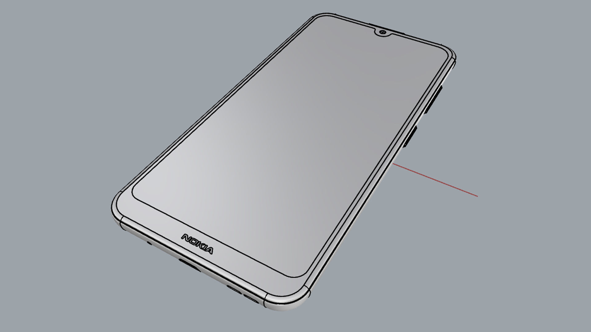 Nokia 3 2 Steel 3D model_21