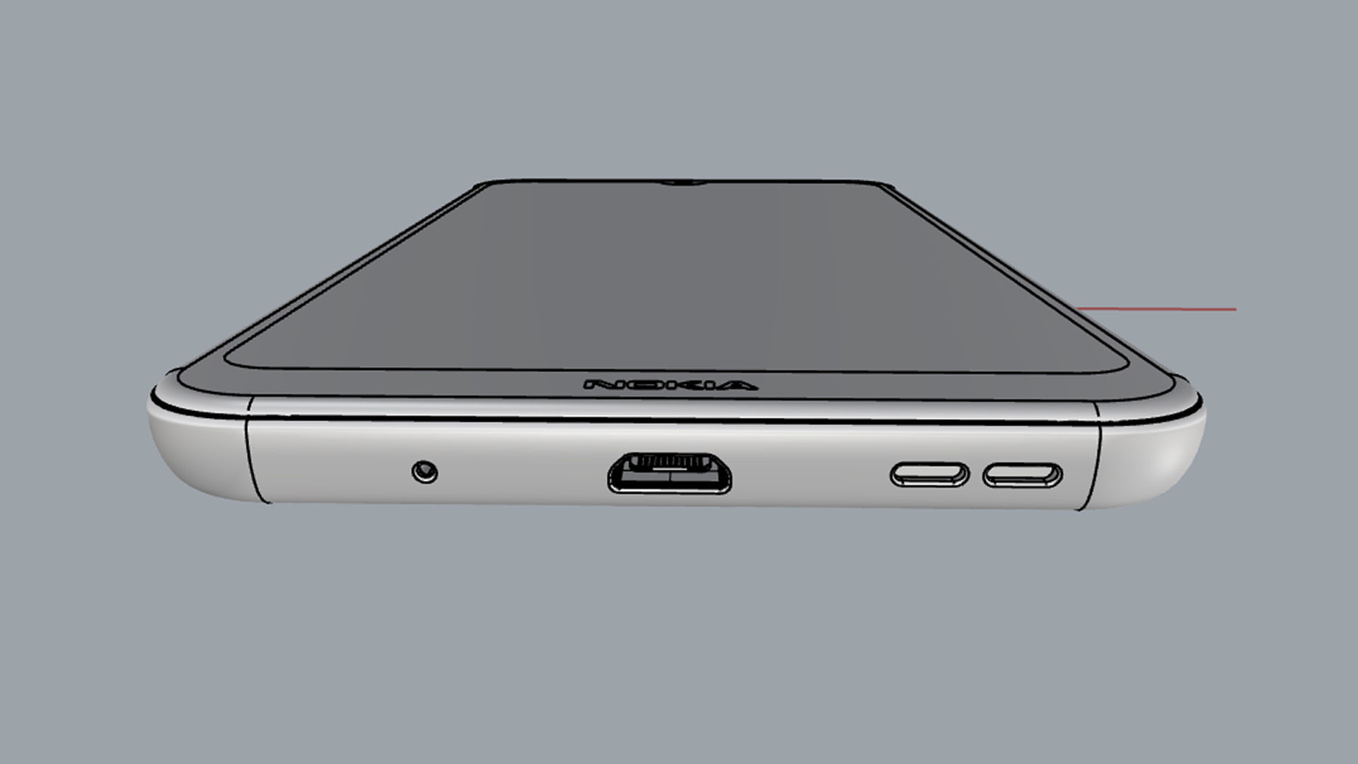 Nokia 3 2 Steel 3D model_19