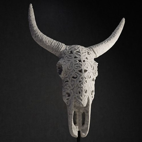 Skull sculpture  3D model