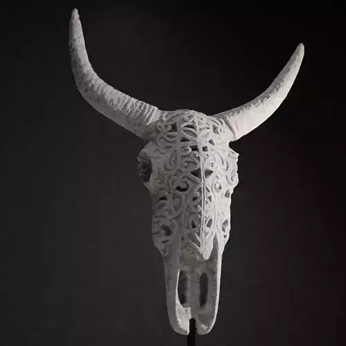 Skull sculpture  3D model