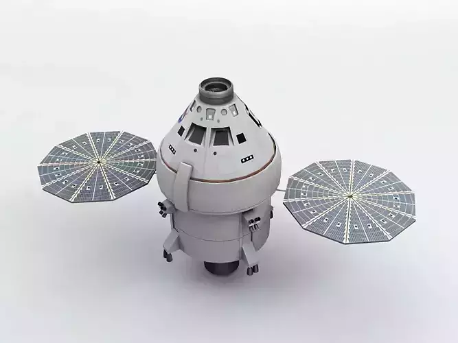 Orion MPCV Multi-Purpose Crew Vehicle Low-poly 3D model