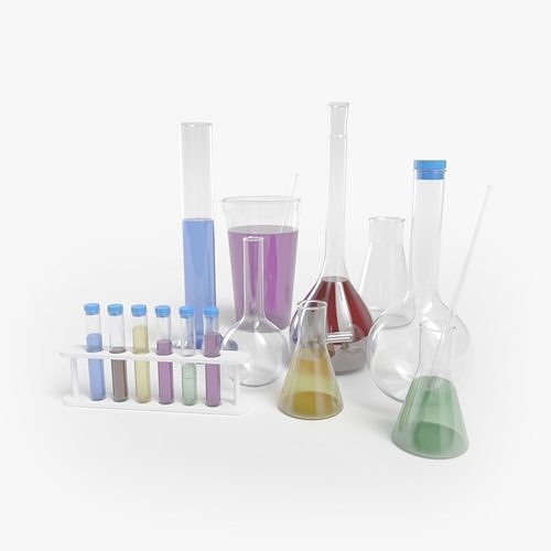Medical Flask 3D model
