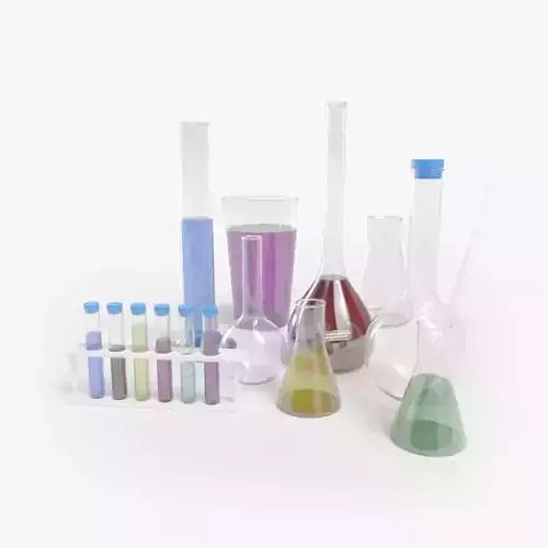 Medical Flask 3D model