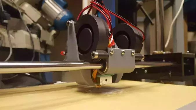 Anet A6 Hot End Xcar Mod