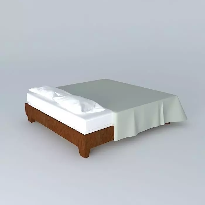 Super King Simple Free 3D model_0