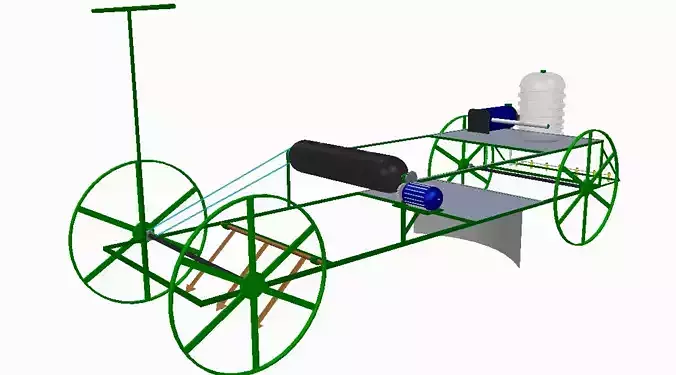 Farming Machine Free 3D model