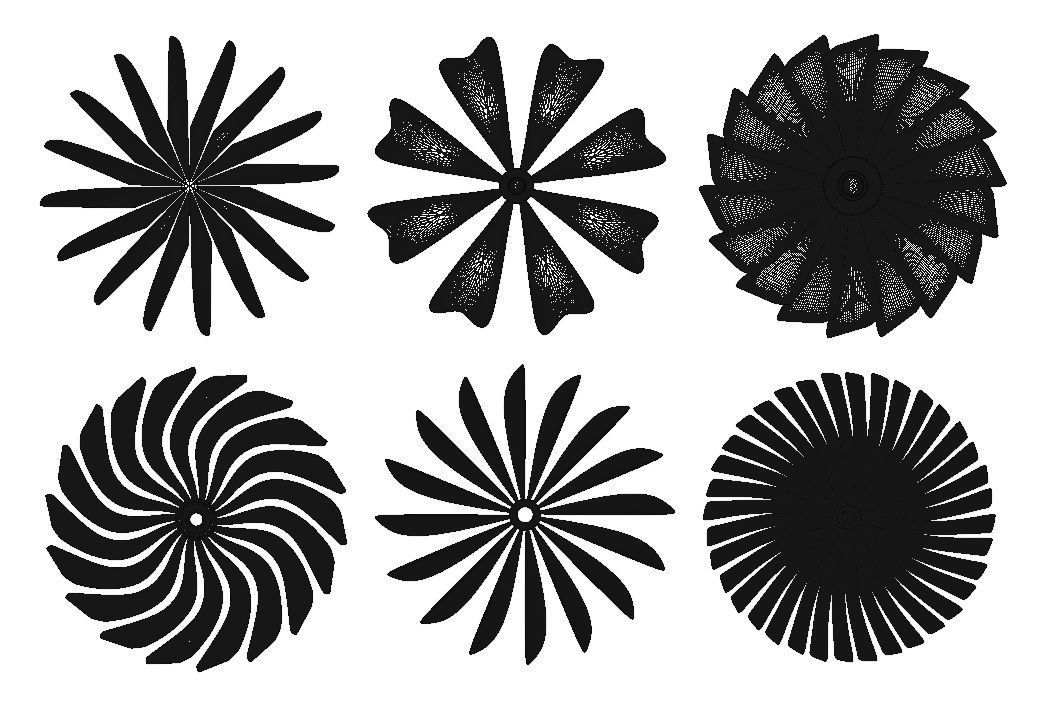 High-poly Propellers Collection vol1 3D model_3