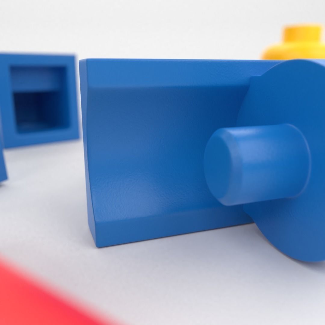 LEGO standard minifigure 3D model_6