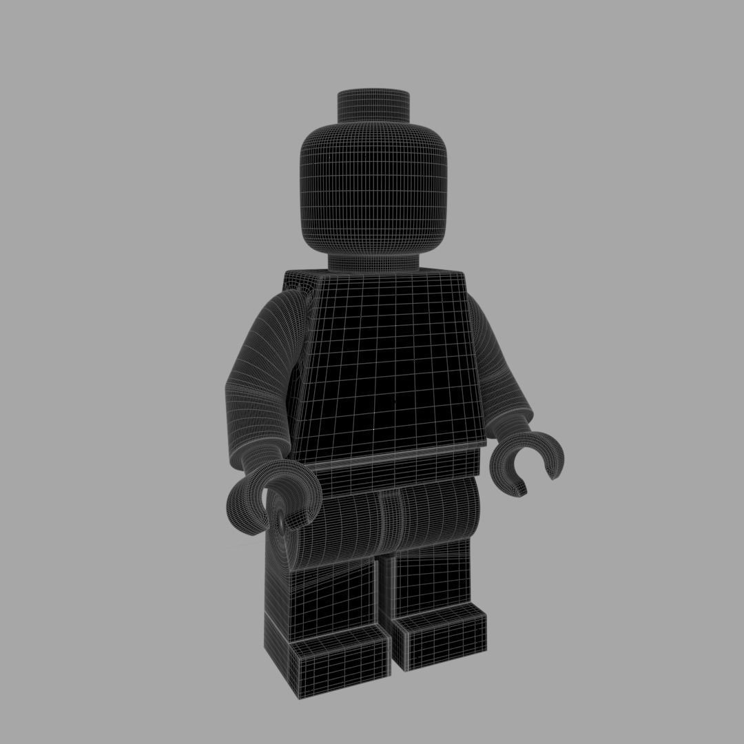 LEGO standard minifigure 3D model_14