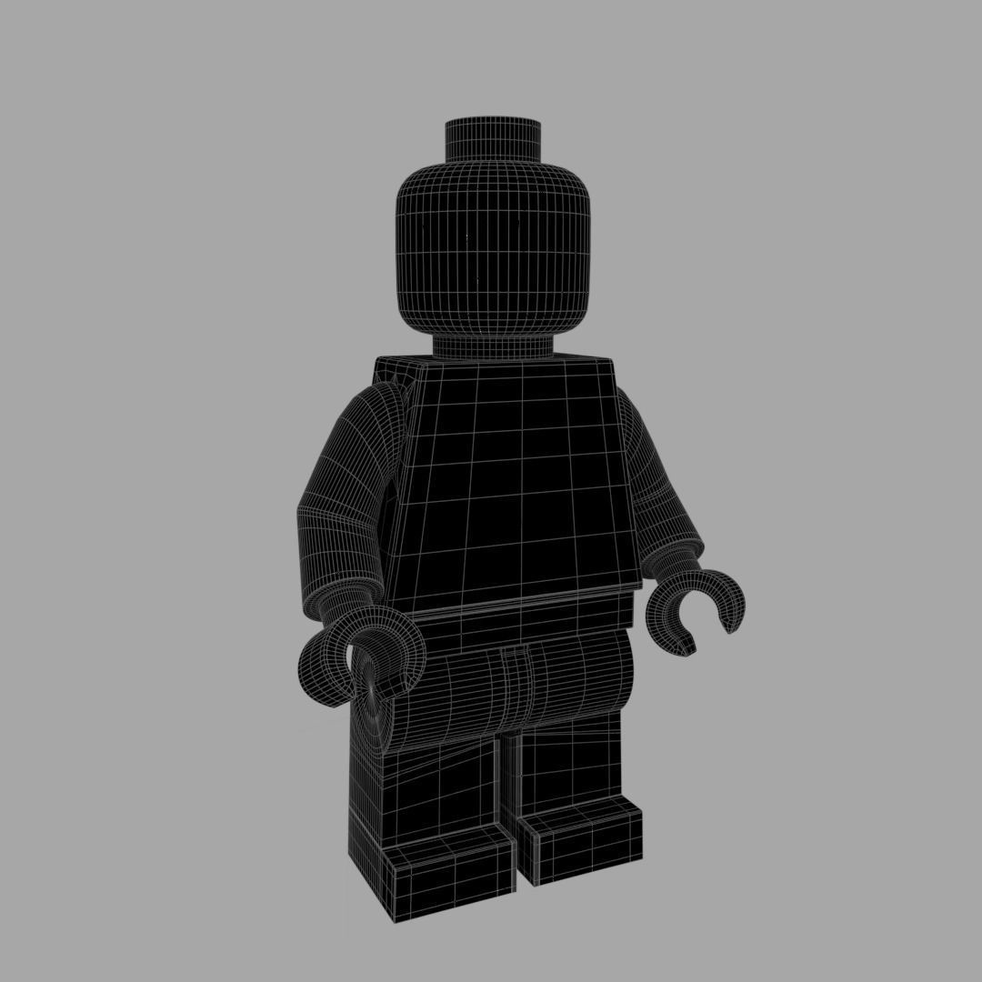 LEGO standard minifigure 3D model_15