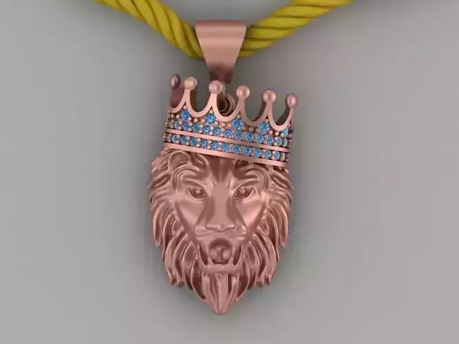 lion  necklace