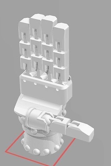MOTUC Fisto Poseable Hand 3D print model_11