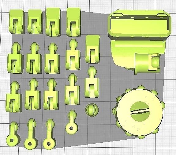 MOTUC Fisto Poseable Hand 3D print model_6