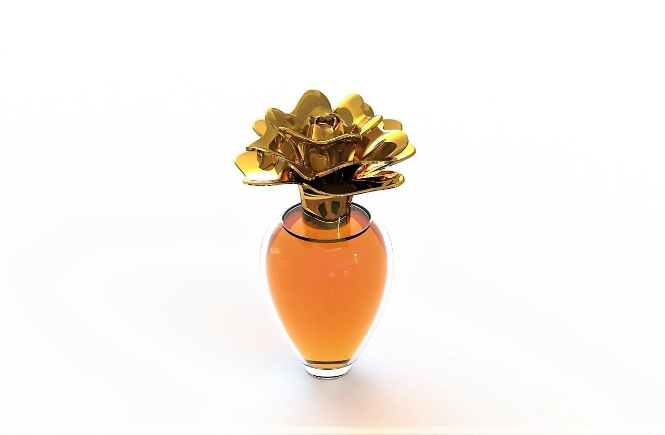 Perfume bottle  3D model_4