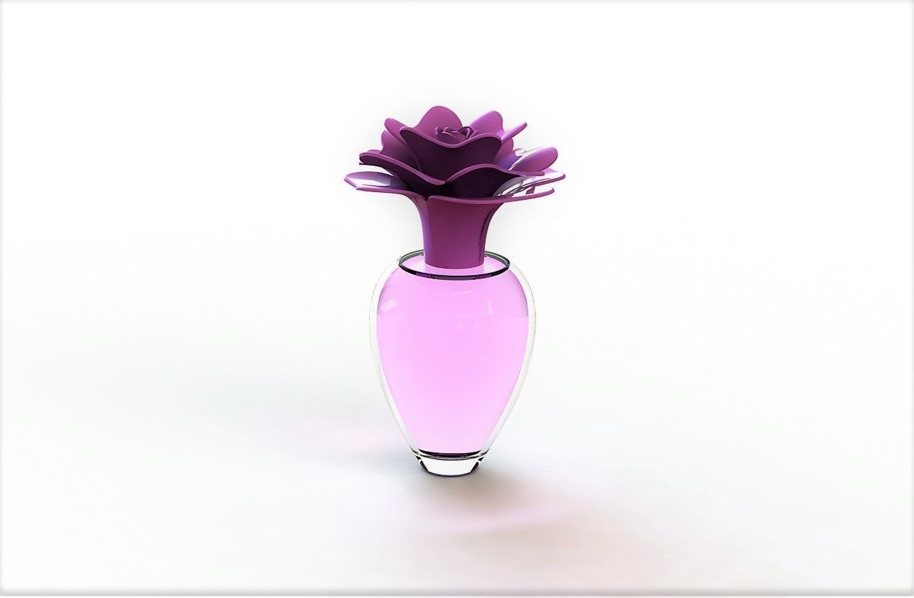 Perfume bottle  3D model_1