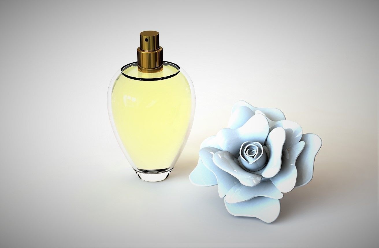 Perfume bottle  3D model_5
