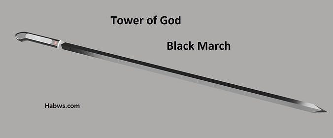 Black March from Tower of God 3D print model