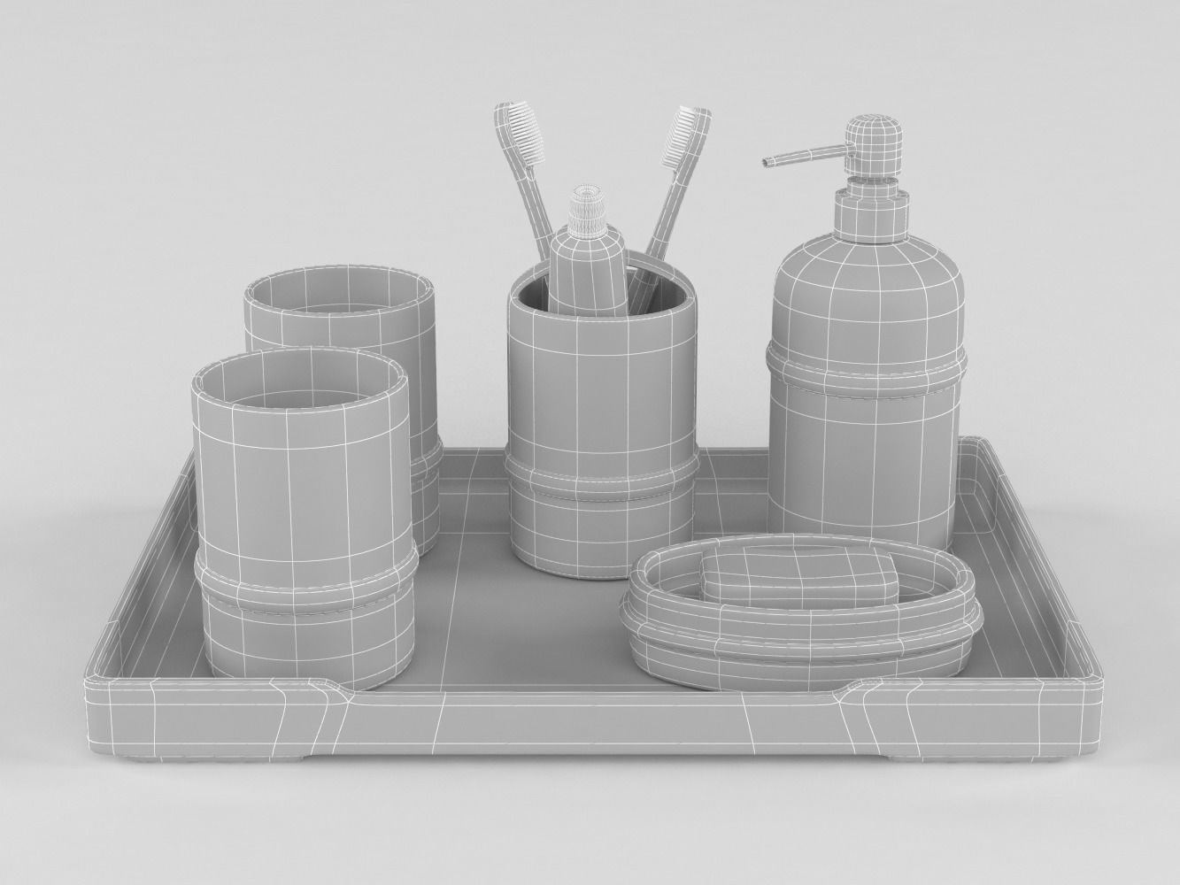 Bath Products 3D model_5