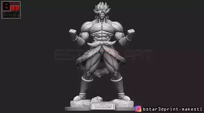 Broly version 01 - from Broly movie 2019