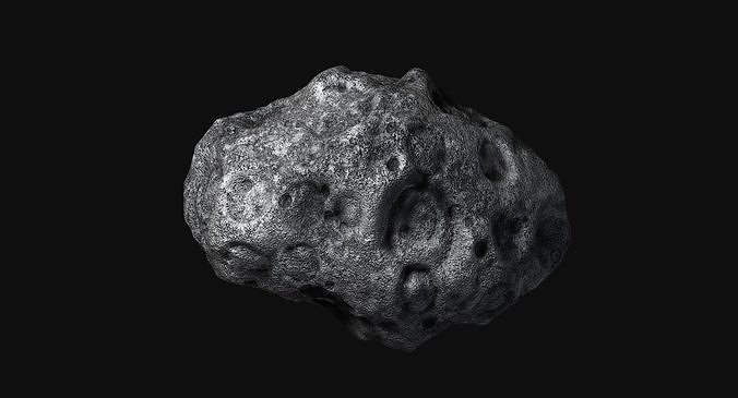 Asteroid Low-poly 3D model