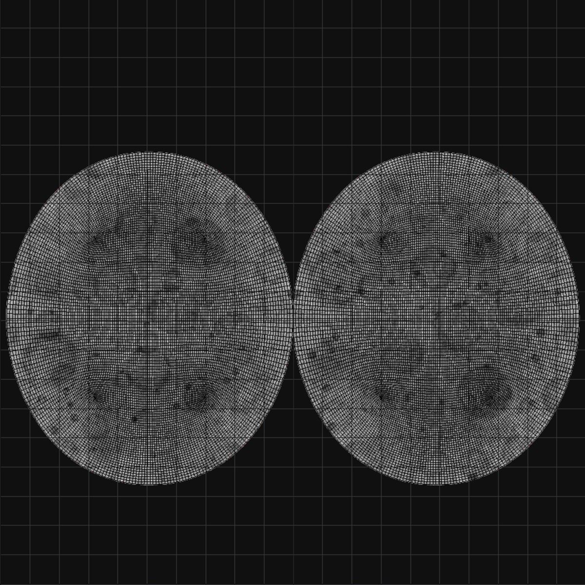Asteroid Low-poly 3D model_11