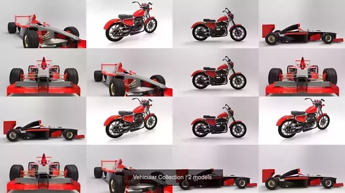Vehicular Collection racing car 