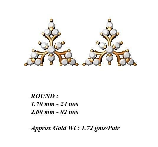 88 nose pins cad 3dm stl details 3D print model_84