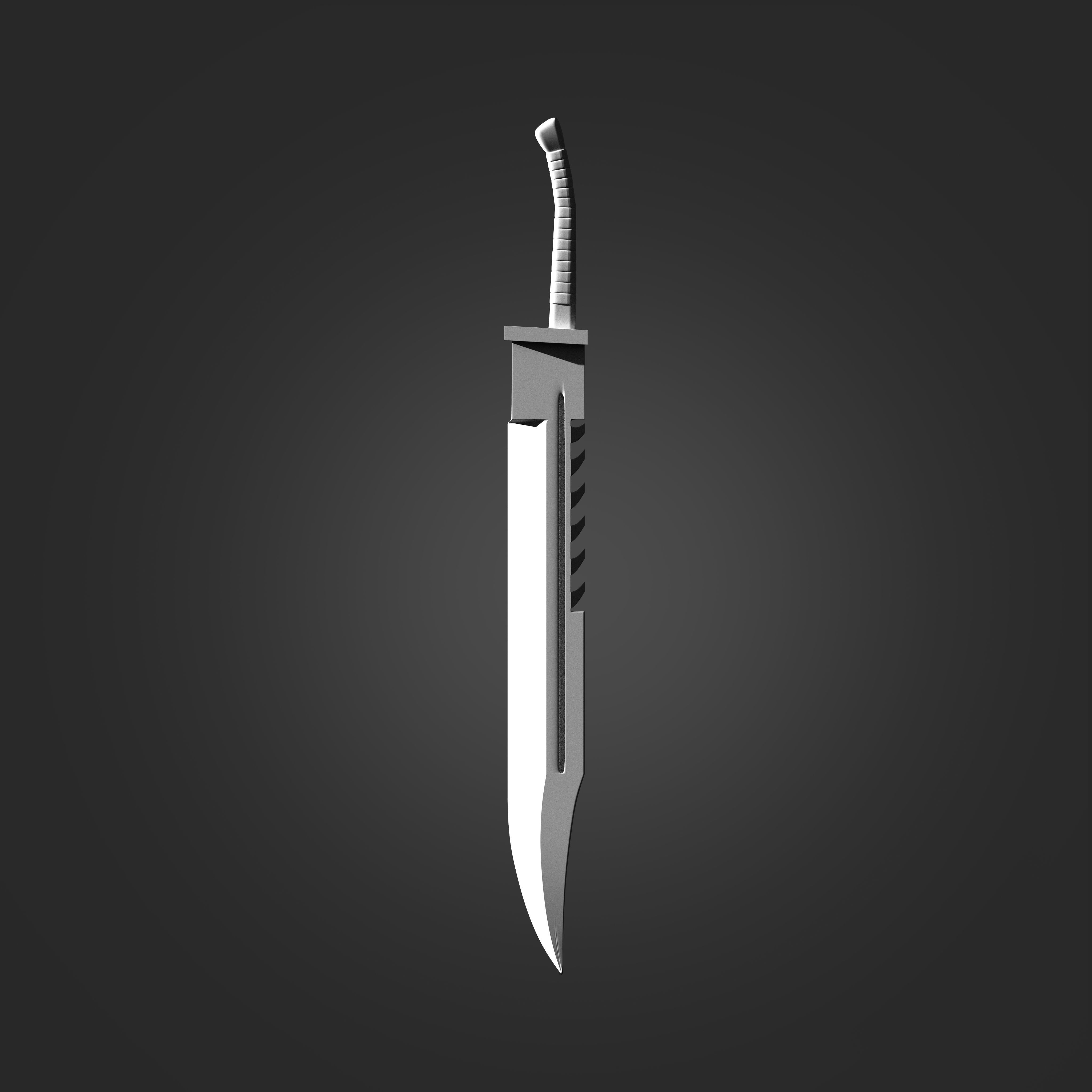 Pyramid Head Sword from Silent Hill 3D print model_3