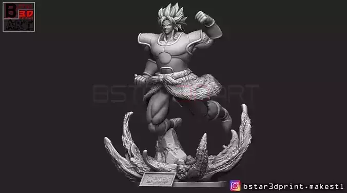 Broly version 02 - from Broly movie 2019