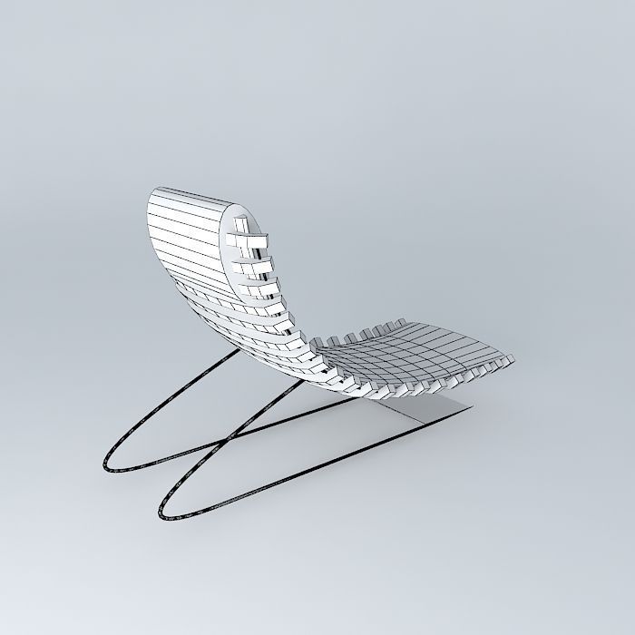 Lounger Avatar Free 3D model_3