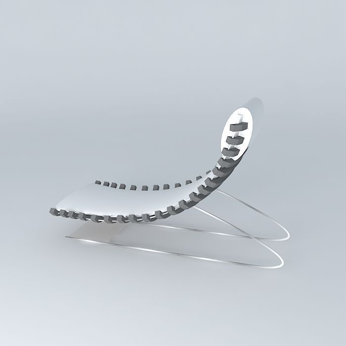 Lounger Avatar Free 3D model_1