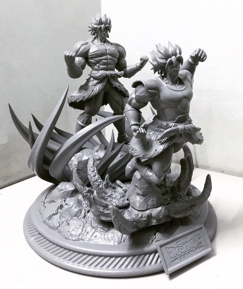 Broly Diorama - from Broly movie 2019 3D print model_57