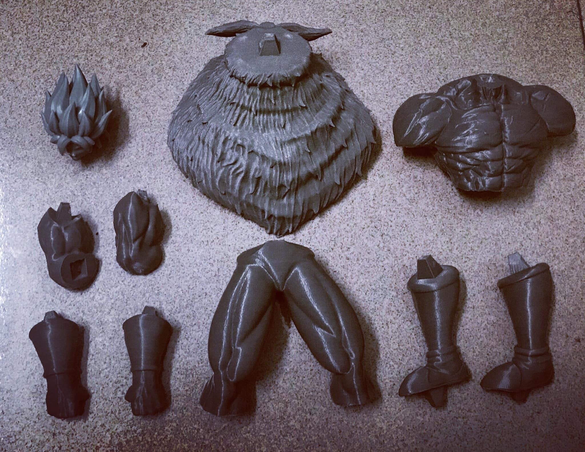 Broly Diorama - from Broly movie 2019 3D print model_36