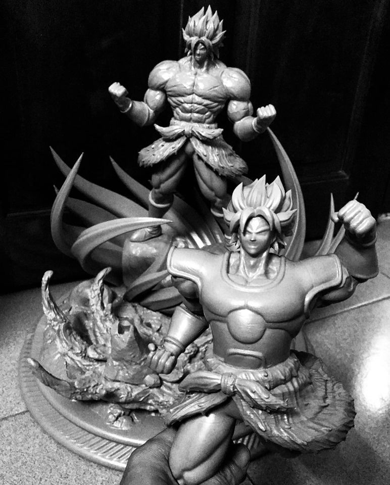 Broly Diorama - from Broly movie 2019 3D print model_56