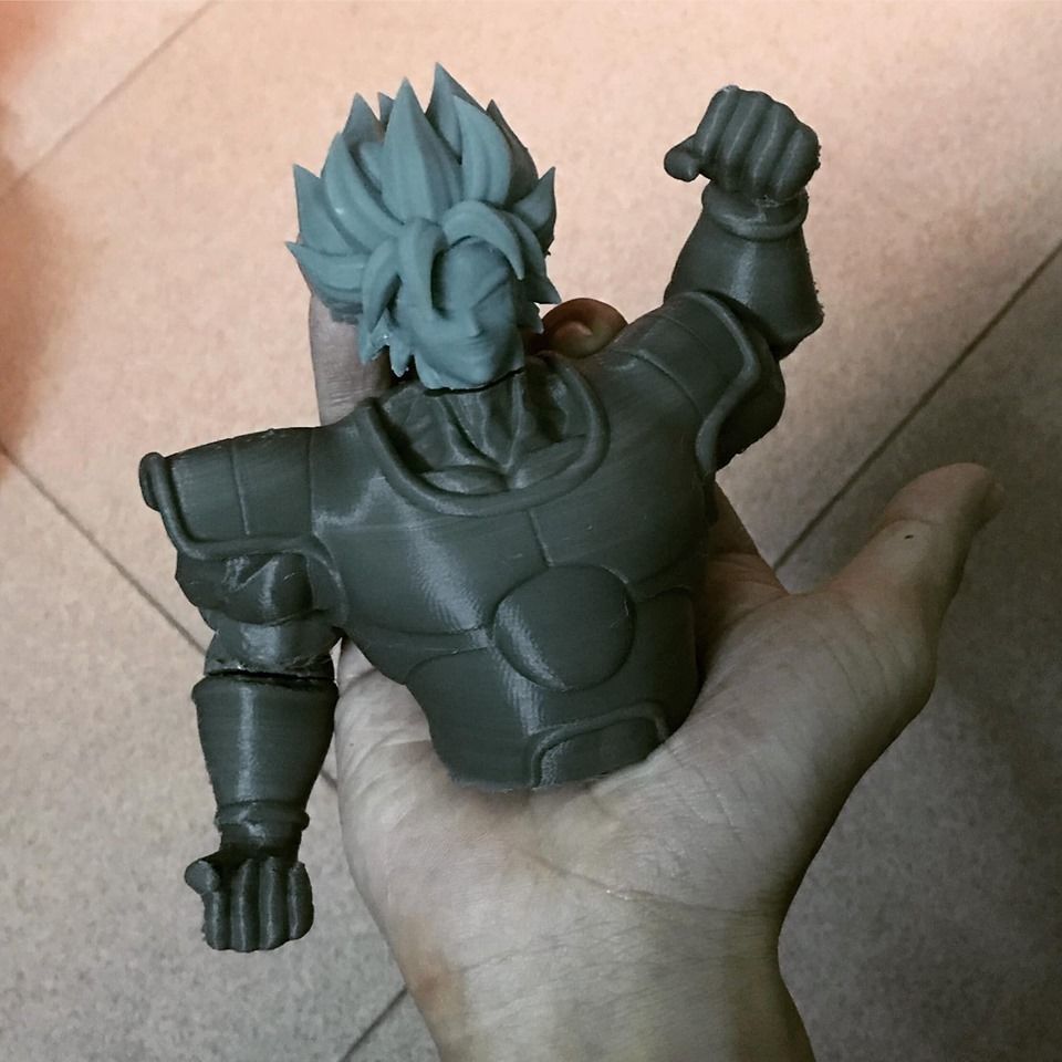 Broly Diorama - from Broly movie 2019 3D print model_42