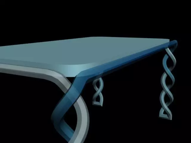 Coffee table 3D model 3D model_0