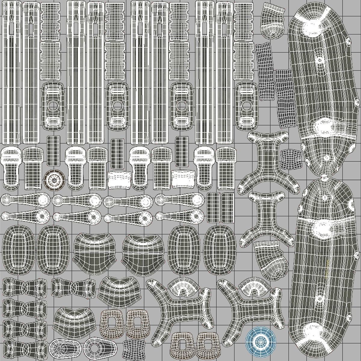 Drone Predator 3D model_33