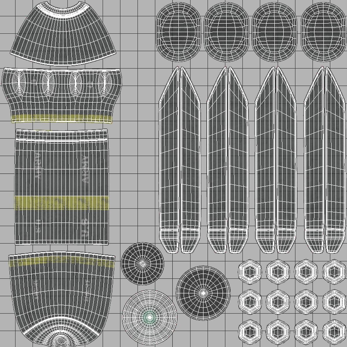 Drone Predator 3D model_32