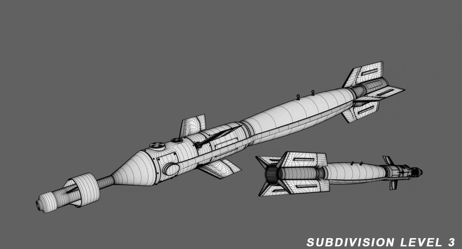 Drone Predator 3D model_28