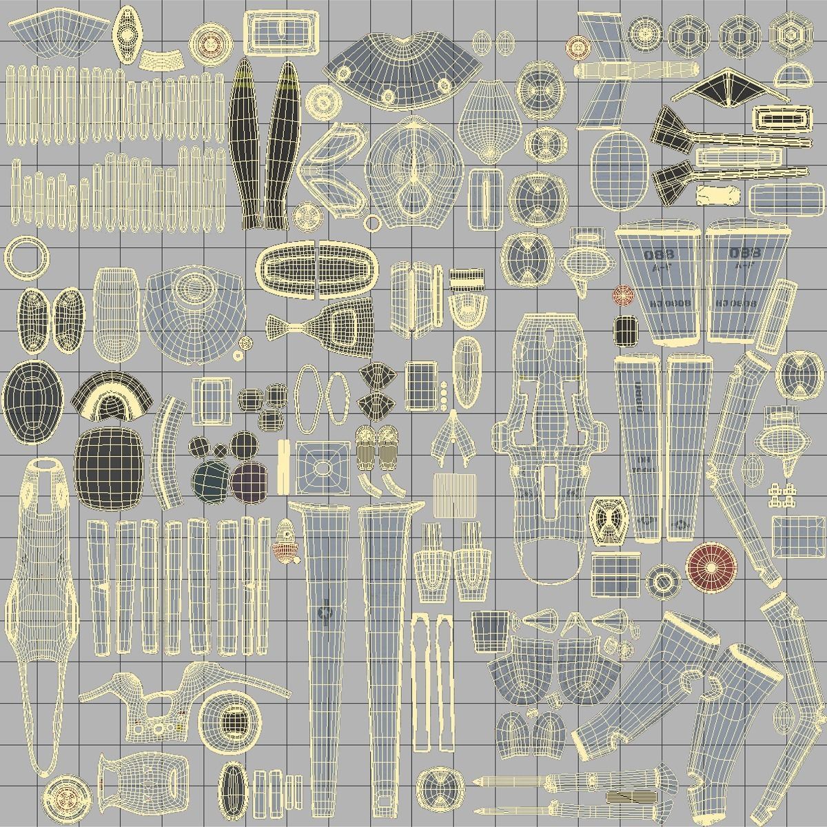 Drone Predator 3D model_29