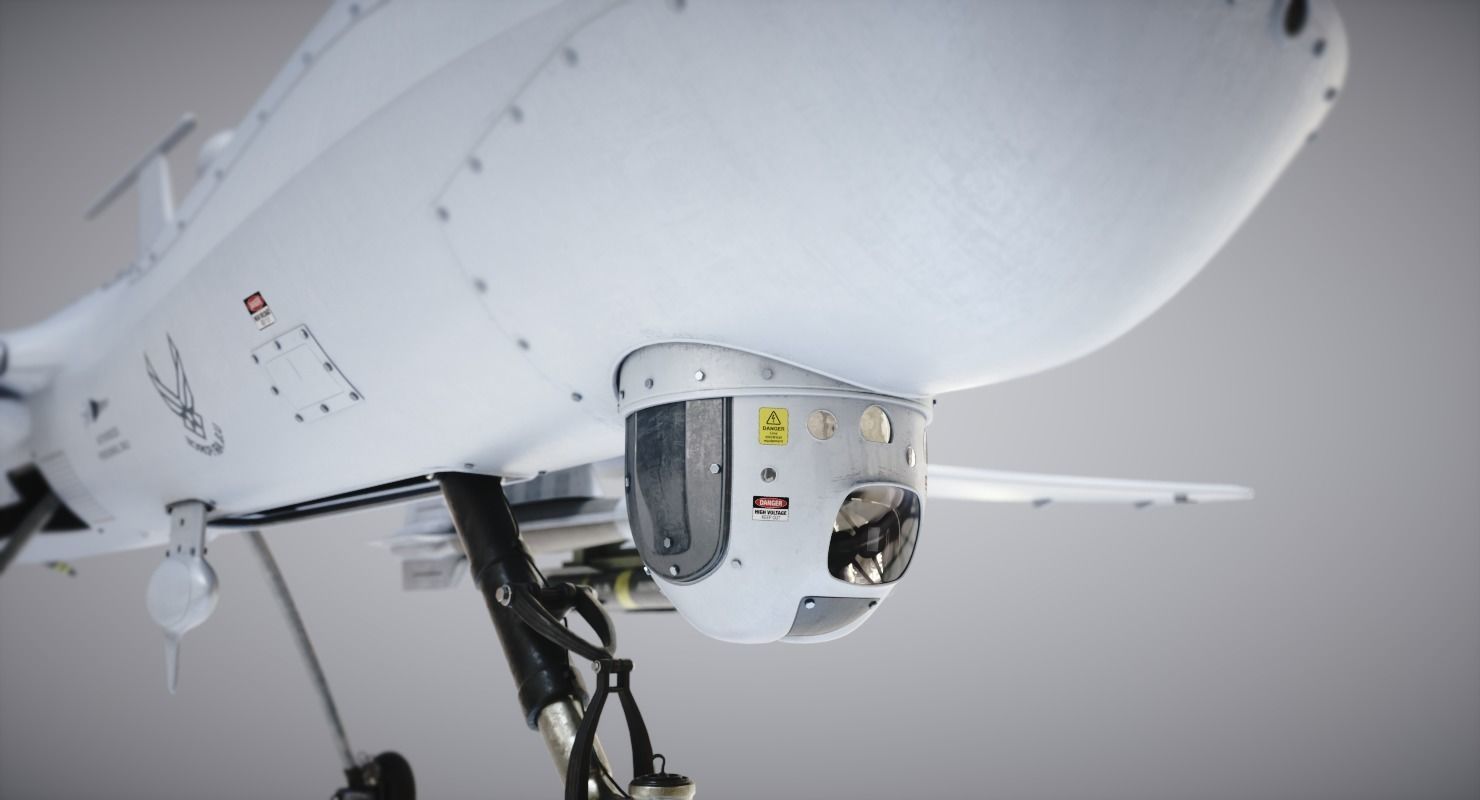 Drone Predator 3D model_2