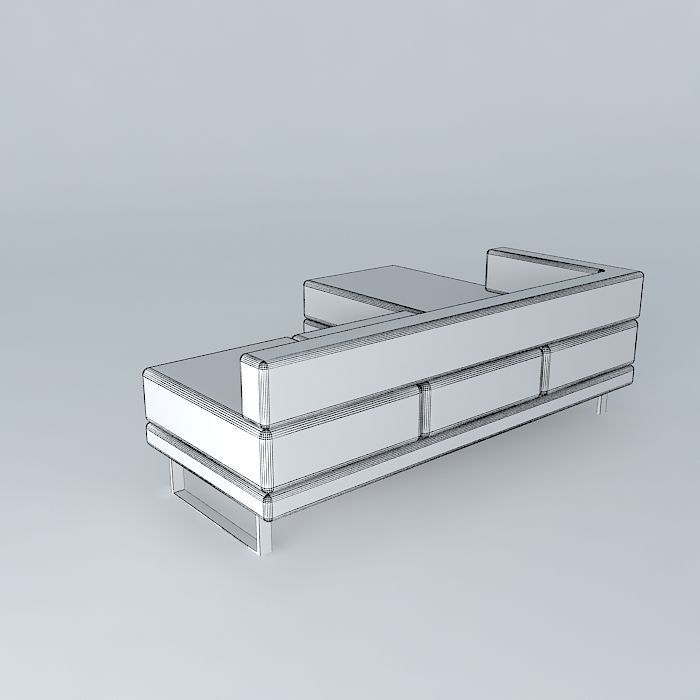 Sofá Chair Free 3D model_4